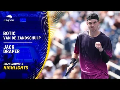 Les meilleurs moments du match Draper vs Van de Zandschulp au 3ème tour de l'US Open.