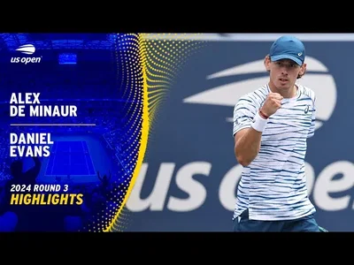 Les meilleurs moments du match De Minaur contre Evans au 3e tour de l'US Open.