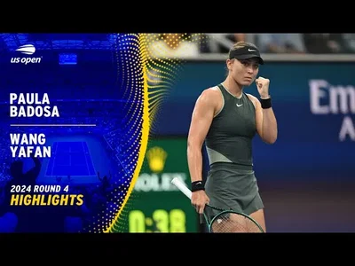 Les meilleurs moments de Badosa contre Wang en huitièmes de finale de l'US Open.