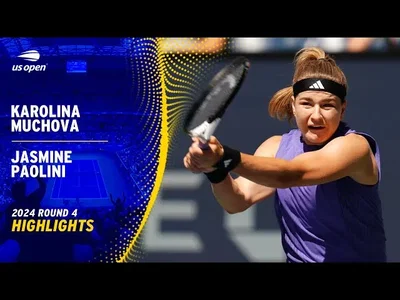 Les meilleurs moments de Muchova contre Paolini en huitièmes de finale de l'US Open.
