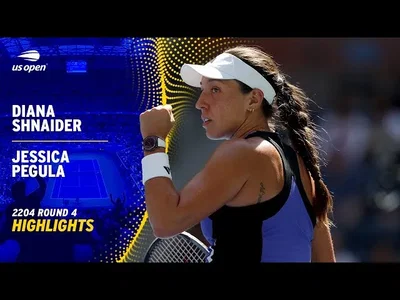 Les meilleurs moments de Pegula contre Shnaider en huitièmes de finale de l'US Open.