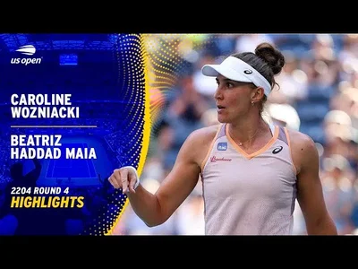 Les meilleurs moments du match Haddad Maia vs Wozniacki en huitièmes de finale de l'US Open.