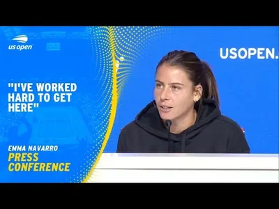 Conférence de presse d'Emma Navarro après sa qualification pour les demi-finales de l'US Open 2024