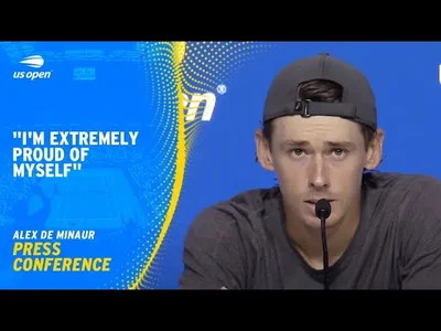 Conférence de presse d'Alex de Minaur après sa défaite en quarts de finale de l'US Open 2024