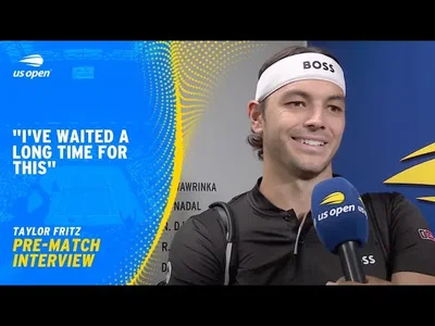 Interview de Taylor Fritz avant le match contre Jannik Sinner lors de la finale de l'US Open 2024