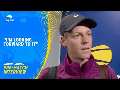 Interview de Jannik Sinner avant le match contre Taylor Fritz en finale de l'US Open 2024