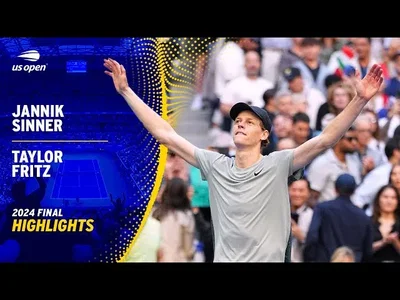 Regardez les moments forts de la finale de l'US Open entre Jannik Sinner et Taylor Fritz | Finale de l'US Open 2024