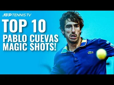Les 10 meilleurs coups MAGIC de Pablo Cuevas lors de l'ATP Tour !