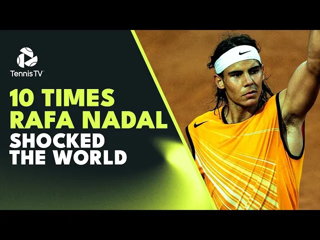 10 Kali Rafa Nadal Mengejutkan Dunia!