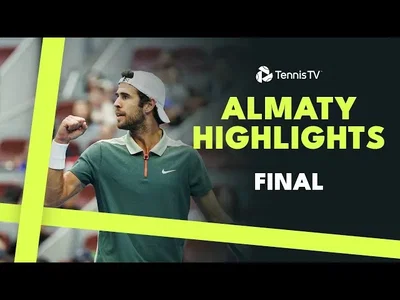 Moments forts du match Khachanov contre Diallo en finale à Almaty