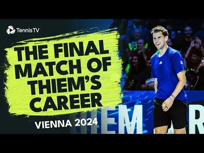 Dernier match de Dominic Thiem sur le circuit ATP | Temps forts de Vienne 2024