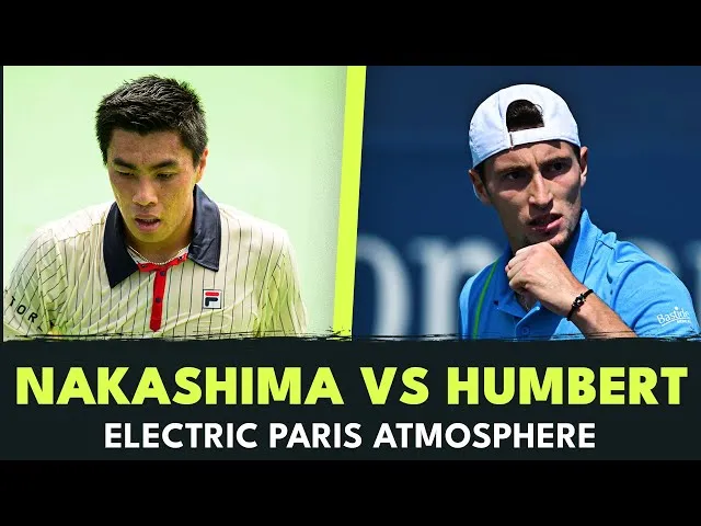 Elektrische Highlights von Humbert gegen Nakashima in der 1. Runde in Paris