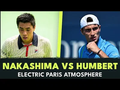 Moments forts électriques du match Humbert contre Nakashima au 1er tour à Paris
