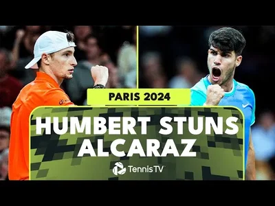 Moments forts de Humbert contre Alcaraz en huitièmes de finale à Paris-Bercy