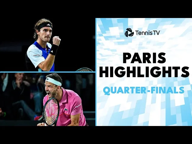 Humbert gegen Thompson, Dimitrov gegen Khachanov, Zverev gegen Tsitsipas und Rune gegen De Minaur - die Highlights von Tag 4 in Paris-Bercy