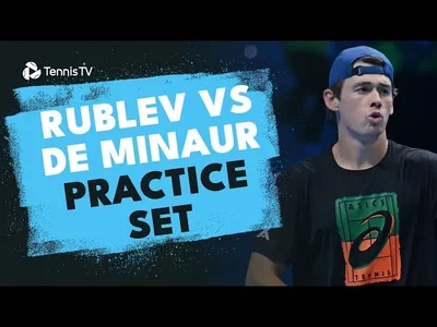 Regardez l'entraînement entre Rublev et De Minaur à Turin avant les ATP Finals (Masters)