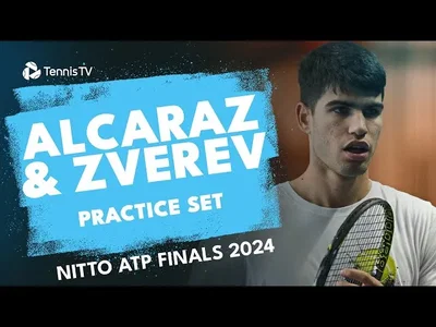 Regardez l'ensemble d'entraînement entre Alcaraz et Zverev à Turin avant les ATP Finals (Masters)