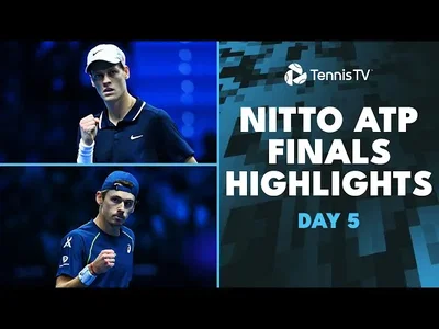 Sinner vs Medvedev, Fritz vs De Minaur, moments forts de la cinquième journée à Turin (Finales ATP)