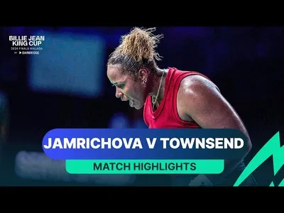 Faits saillants de Townsend contre Jamrichova, Slovaquie contre États-Unis, Billie Jean King Cup 2024