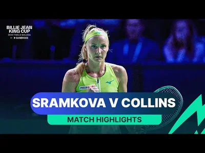 Moments forts : Collins contre Sramkova, Slovaquie contre États-Unis, Coupe Billie Jean King 2024