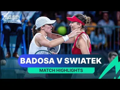 Points forts de la grande bataille Swiatek vs Badosa, Espagne vs Pologne, Coupe Billie Jean King 2024
