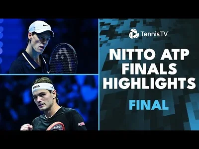 Moments forts du duel Sinner contre Fritz lors de la finale des ATP Finals (Masters)