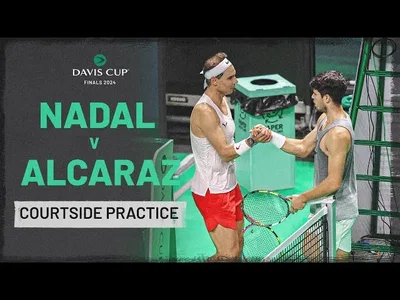 Choc des générations ! Nadal contre Alcaraz lors d'un match d'entraînement avant les phases finales de la Coupe Davis 2024.