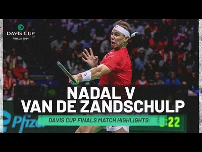 Nadal, son dernier match professionnel ? Temps forts de Nadal contre Van de Zandschulp, Espagne contre Pays-Bas, Coupe Davis 2024