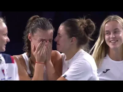 Points forts du match Watson/Nicholls contre Hruncakova/Mihalikova, Grande-Bretagne contre Slovaquie, Billie Jean King Cup 2024.