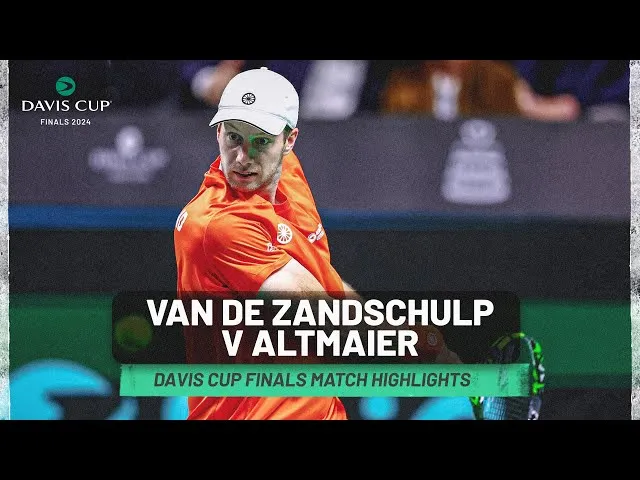 Highlights von Van De Zandschulp gegen Altmaier, Niederlande gegen Deutschland, Davis Cup 2024