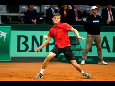 Highlights of the Goffin vs Coric huge battle in Davis Cup