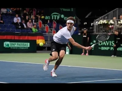 Highlights of the Berdych vs Zverev amaizing battle in Davis Cup