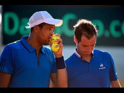 Highlights of Gasquet/Tsonga v Bester/Pospisil in Davis Cup