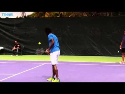 Monfils King of juggling in Miami