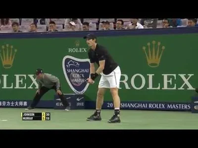 Some Murray-culous from Murray against Johnson in Shanghai