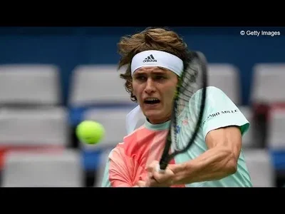 Zverev hits double passing hot shot against Tsonga in Shanghai