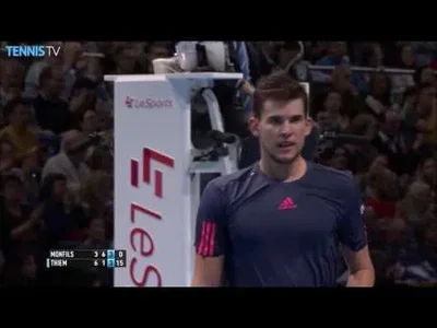 Watch Thiem vs Monfils highlights in London (ATP Finals)