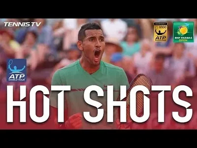 Unreal points from Kyrgios against Zverev at Indian Wells