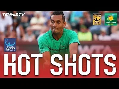 What a rally from Kyrgios against Djokovic at Indian Wells