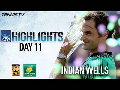 Highlights of Federer win over Wawrinka in Indian Wells Final