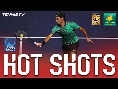 Perfect touch from Federer against Wawrinka in Indian Wells Final