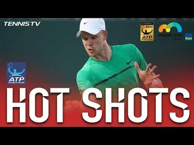 Ferocious passing shot from Edmund against Donaldson in Miami