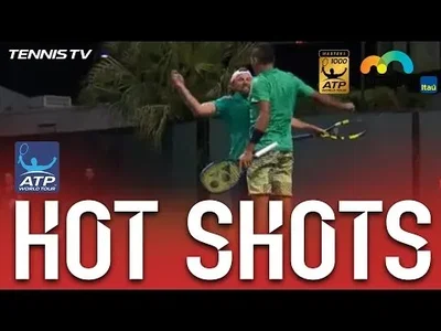 Kyrgios and Reid Chest Bump like Bryan Bros in double at Miami
