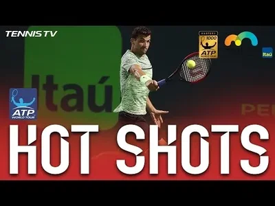 What a passing shot from Dimitrov to get a set point at Miami