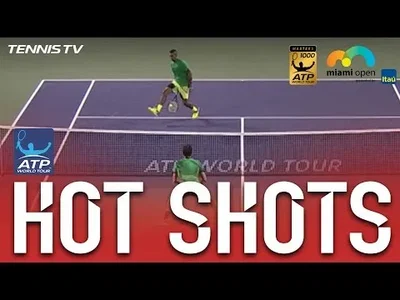 Kyrgios mystifies Federer with his special between-the-legs passing shot in Miami
