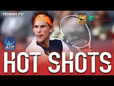 Thiem shows all his power to outplay Cuevas in Rome