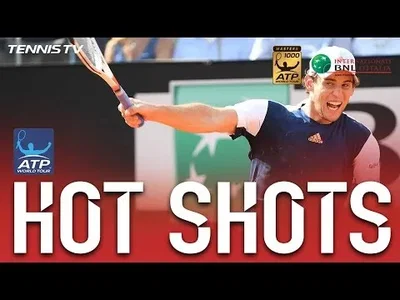The best ATP Hot Shots from Rome 2017 Masters 1000