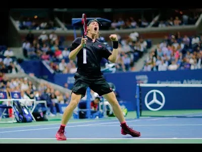 Challenged match point of Shapovalov against Tsonga at the US Open