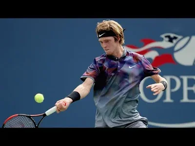 Rublev match point against Dimitrov at the US Open