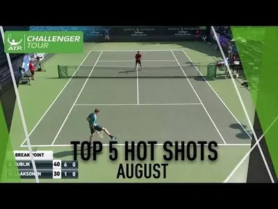 Top 5 of hot shots of August on the ATP Challenger Tour